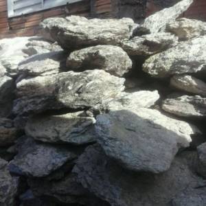 Pedras para jardinagem e cascatas